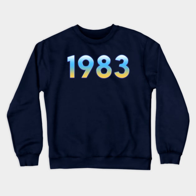 1983 Crewneck Sweatshirt by maersky